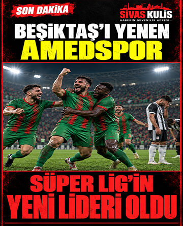 Beşiktaş’ı Yenen Amedspor Süperligin Yeni Lideri Oldu